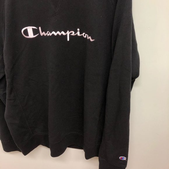 Champion | Men's Sweatshirt | Black | Variou Sizes - Picture 3 of 4